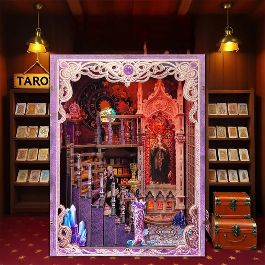 Book Nook - Tarot Divination Association Gesamtansicht mit detaillierter Szenerie