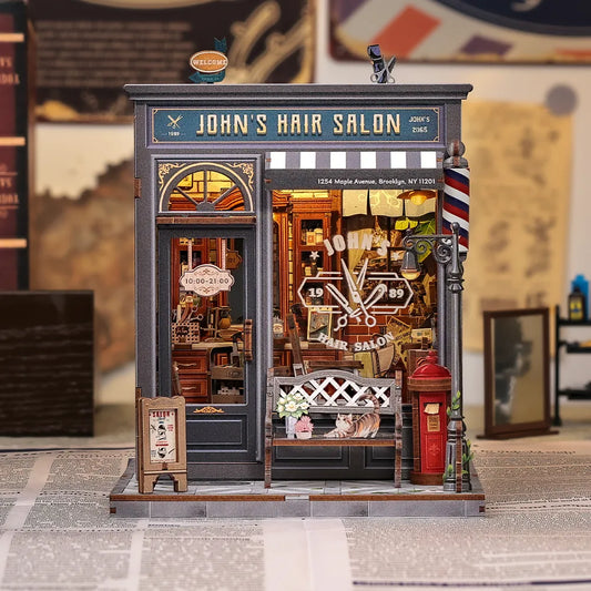 Book Nook - John's Hair Salon - CraftoyX