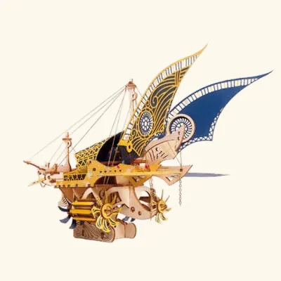 by craftoyx 3d wooden puzzle kits for adults the fantasia fleet