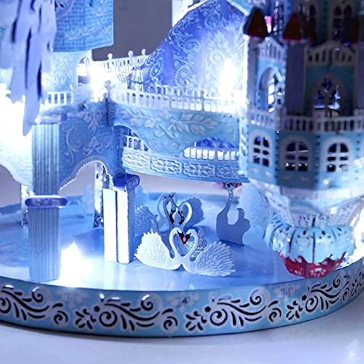 by craftoyx Angel Castle 3D Puzzle Intricate Details