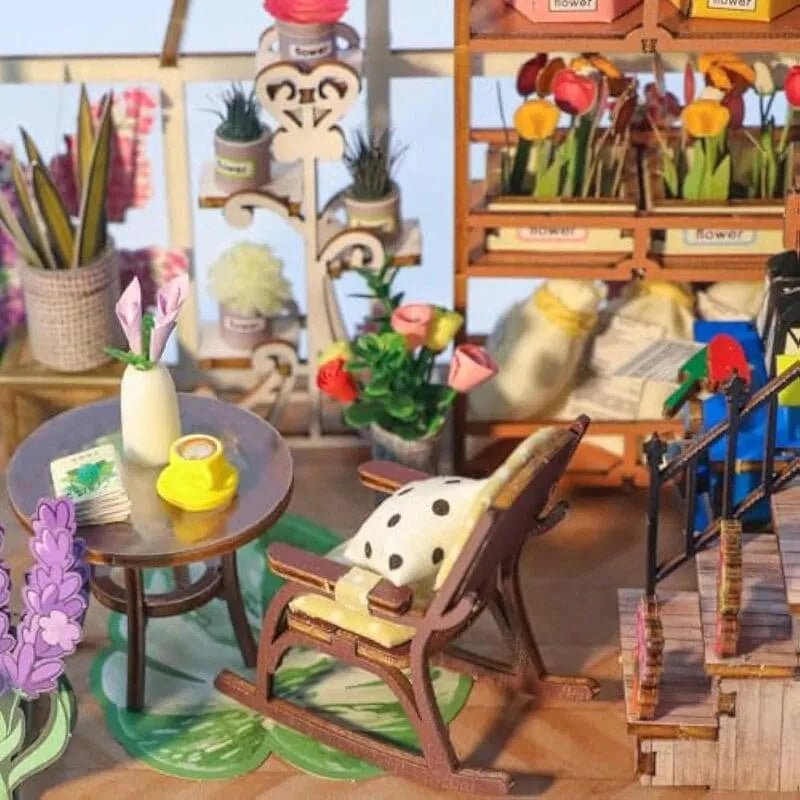 by craftoyx Book Nook Kit Home Decor Garden House
