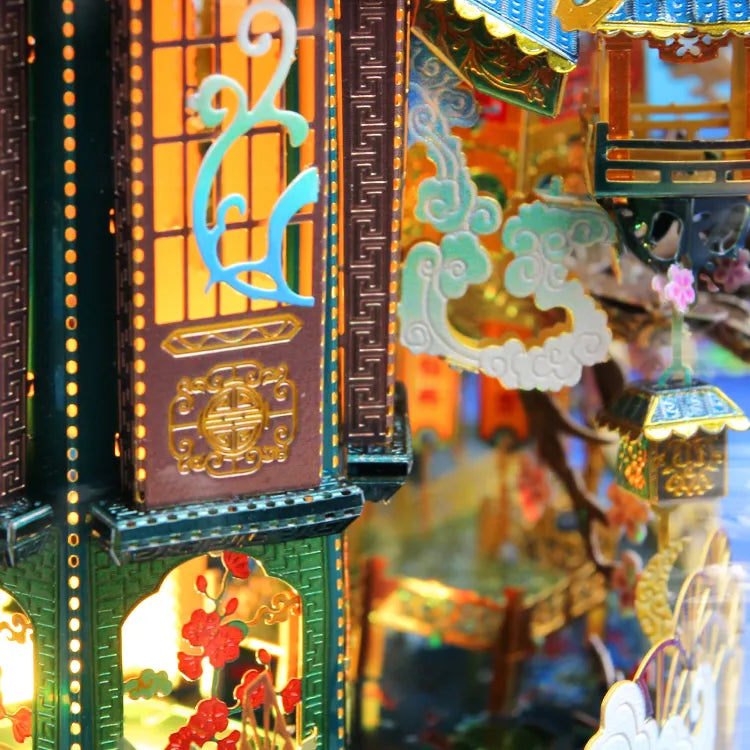 by craftoyx DIY Metal Puzzle Luna Pavilion Sense of Accomplishment