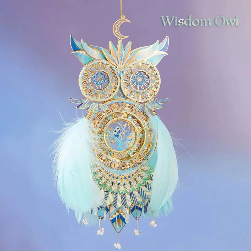 by craftoyx Dream Feather Elegance Metal Craft Assembled Display