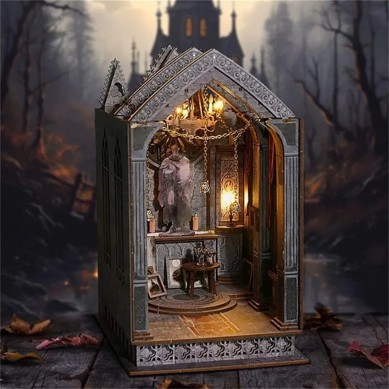 by craftoyx Engaging Creative DIY Book Nook Kit Quiet Night Prayer