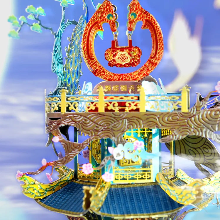 by craftoyx Luna Pavilion 3D Puzzle Gift for Relaxation