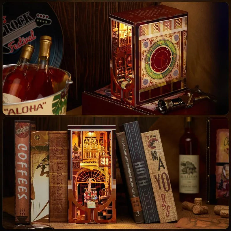 Book Nook Kit | Roaring Twenties Speakeasy-CraftoyX