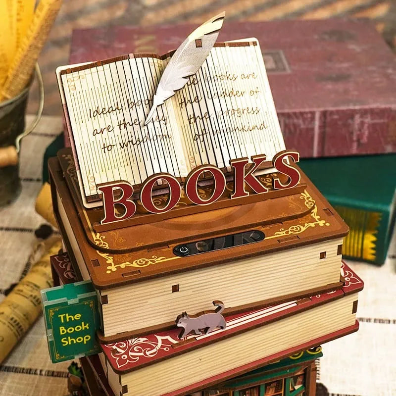 by craftoyx time bookstore crafting activity family fun