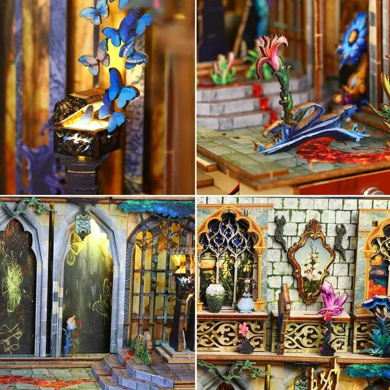 by craftoyx diy book nook set interior Pandora_s Box