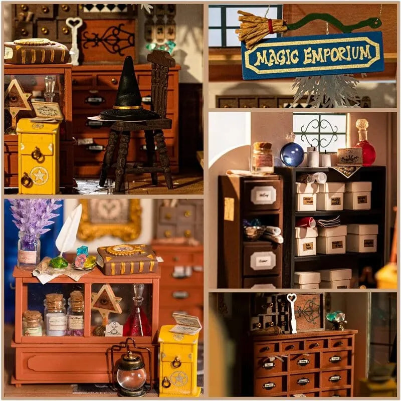 by craftoyx diy miniature house kiki magic emporium detailed craftsmanship
