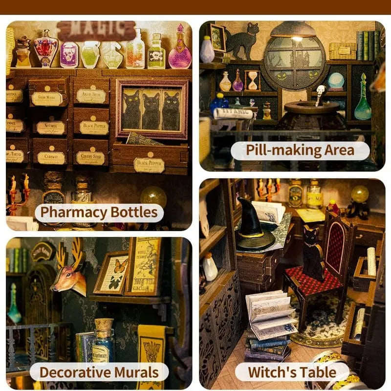 by craftoyx magician pharmacy model magic pharmacist detailed craft