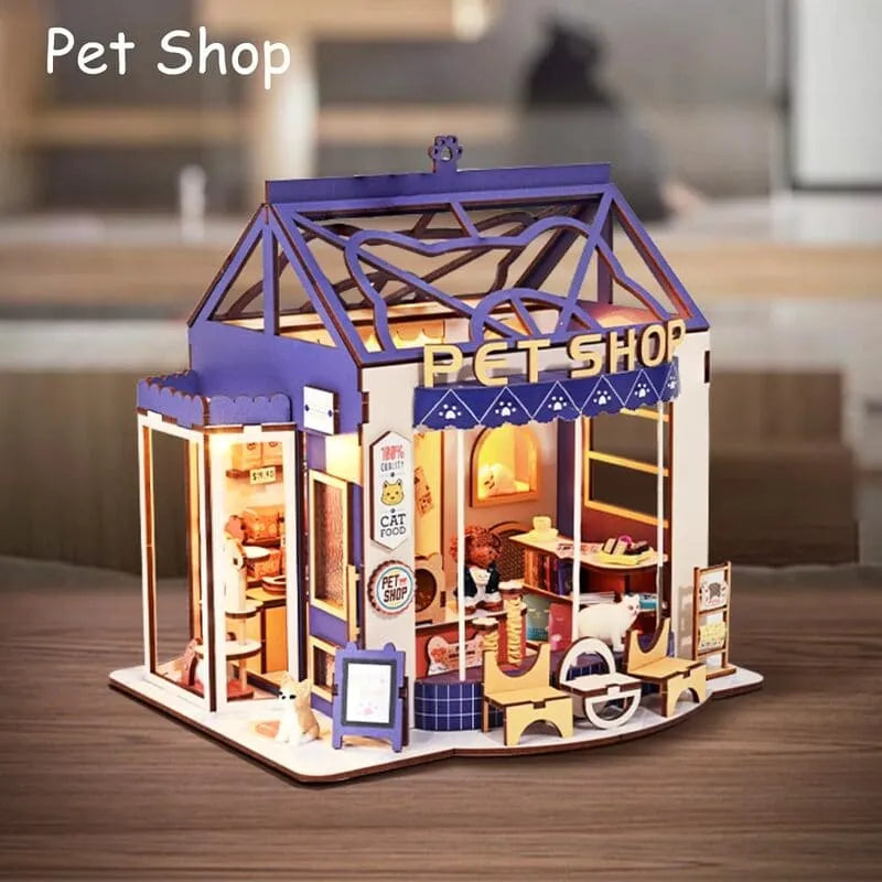 by craftoyx pet shop house mini kit creative project joy
