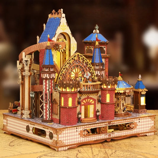 Miniature House Kit - Annecy Castle-CraftoyX