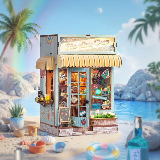 Miniature Haus - The Last Drop overall view with detailed scenery