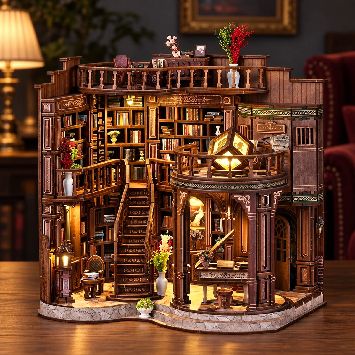Miniature House Kit - Dreamy Book Hall