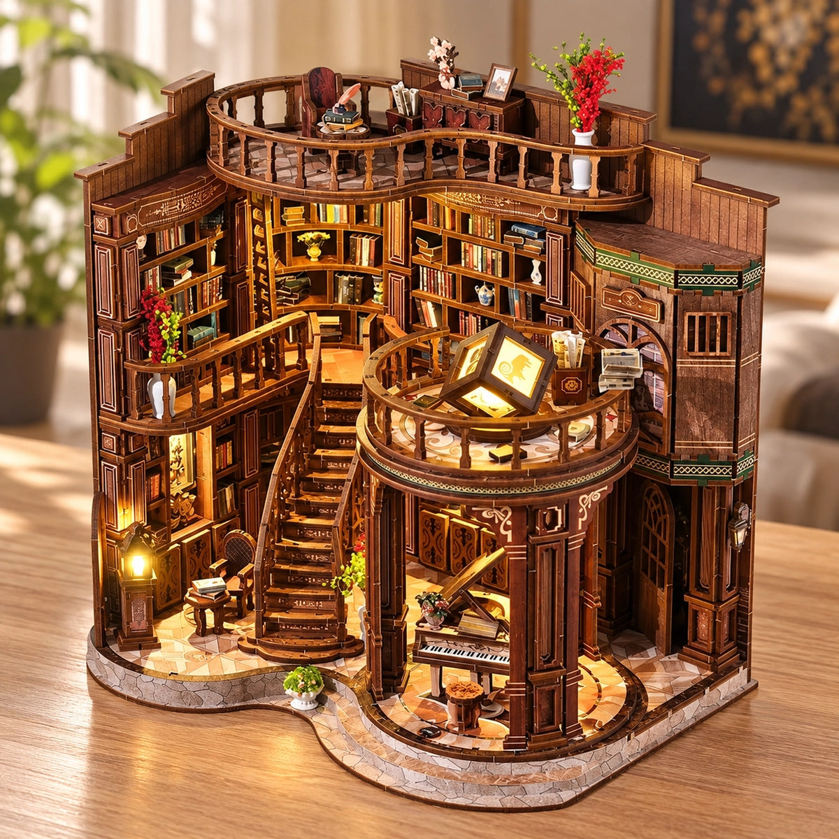 Miniature House Kit - Dreamy Book Hall