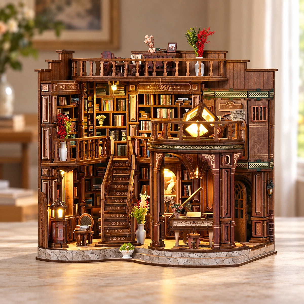 Miniature House Kit - Dreamy Book Hall