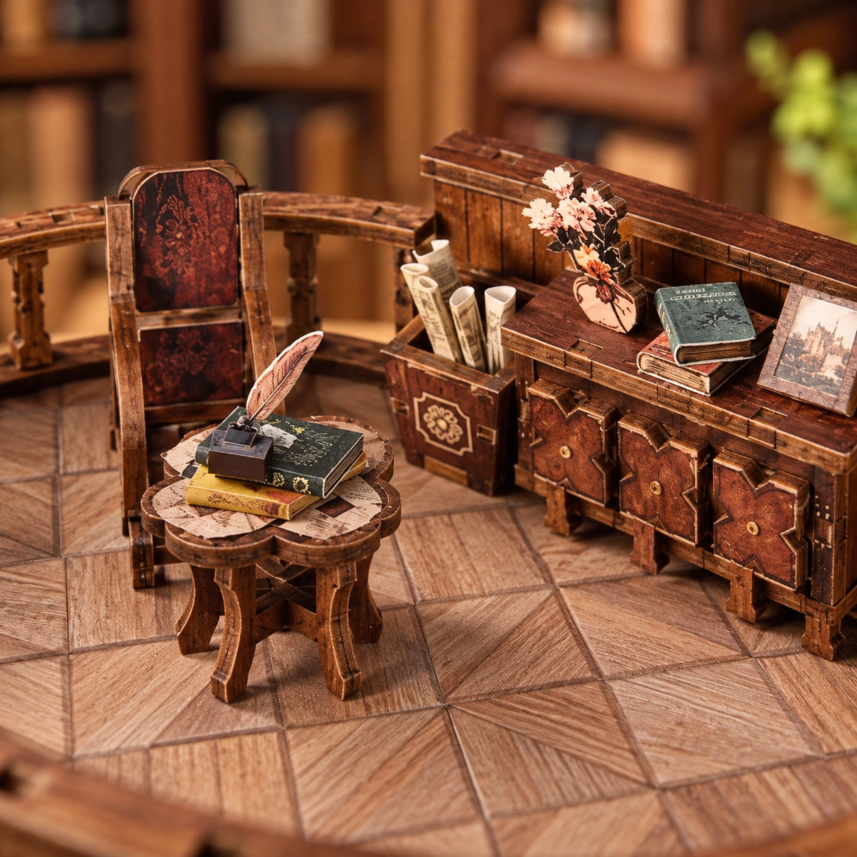 Miniature House Kit - Dreamy Book Hall