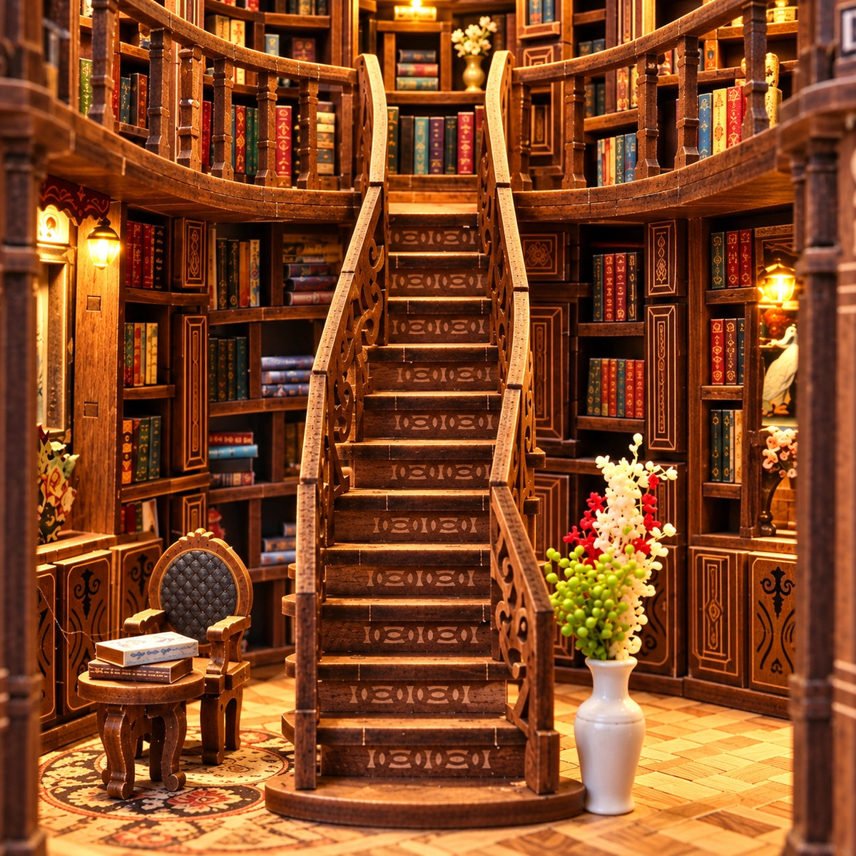 Miniature House Kit - Dreamy Book Hall