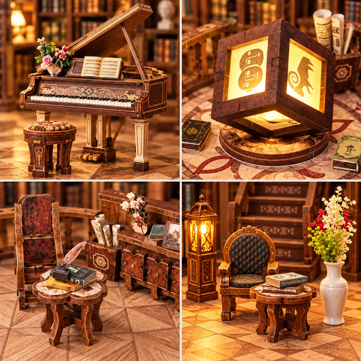 Miniature House Kit - Dreamy Book Hall