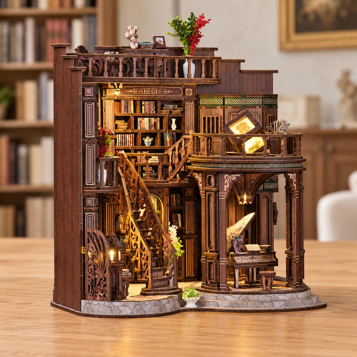 Miniature House Kit - Dreamy Book Hall