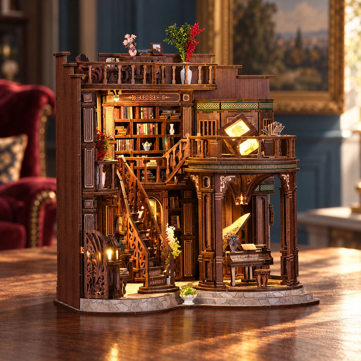 Miniature House Kit - Dreamy Book Hall