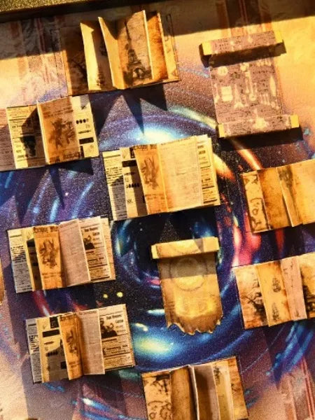 Close-up view of a decorative element in the Book Nook - The Realm Of The Magic Book with fine details