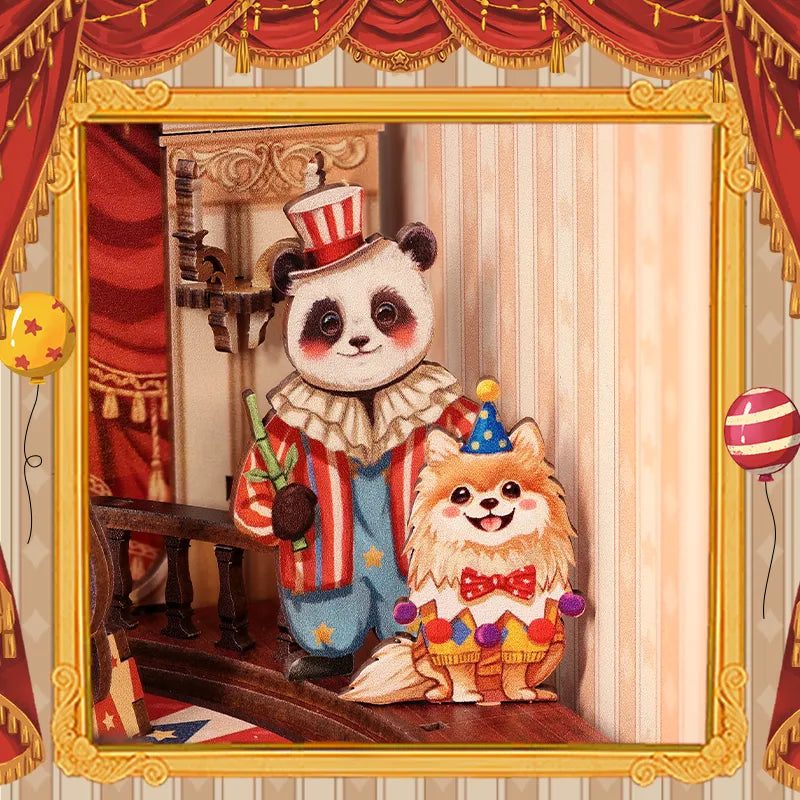 Wooden Music Box - Animal Carnival - CraftoyX