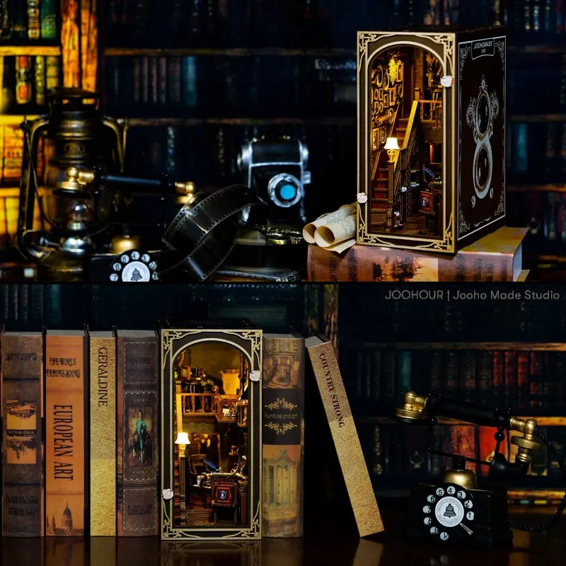 Book Nook - Back To Memory decoratively placed on a desk