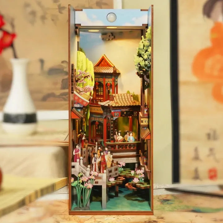 Dream of Red Mansions: Classic Chinese Literature DIY Wooden Book Nook-CraftoyX