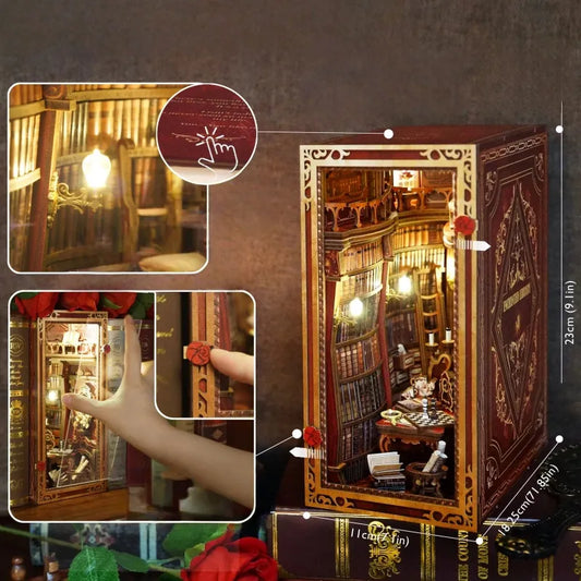 Book Nook - Enchanted Library overall view with detailed scenery