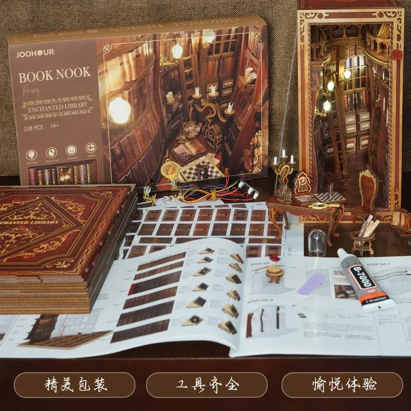 Book Nook - Enchanted Library-CraftoyX
