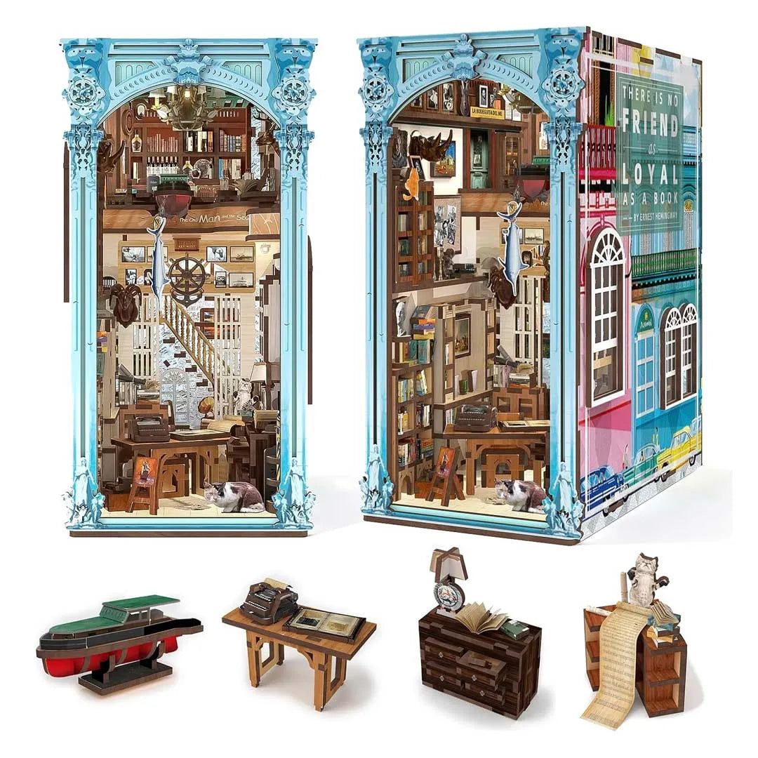 Book Nook Kit | Hemingway House - CraftoyX