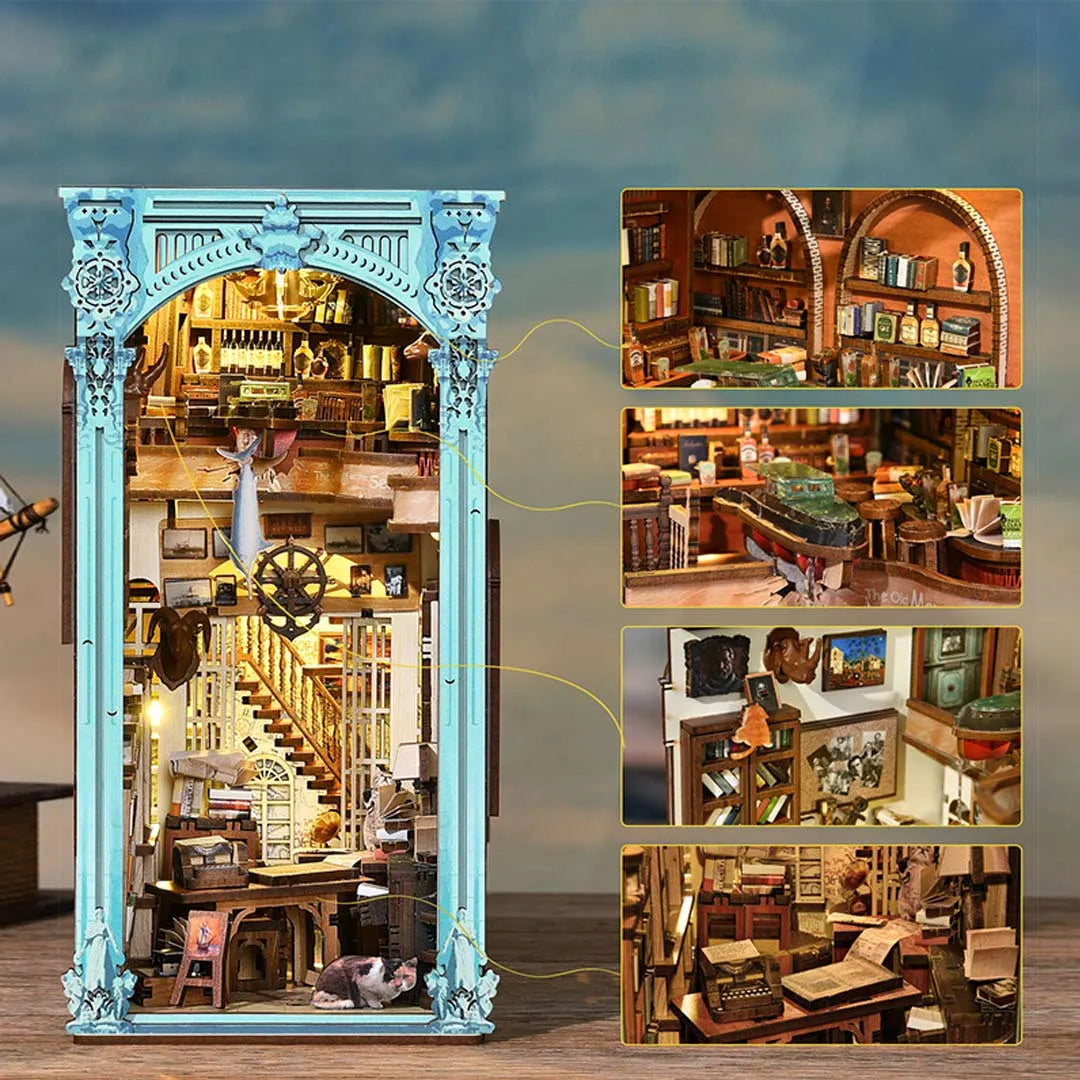 Book Nook Kit | Hemingway House - CraftoyX