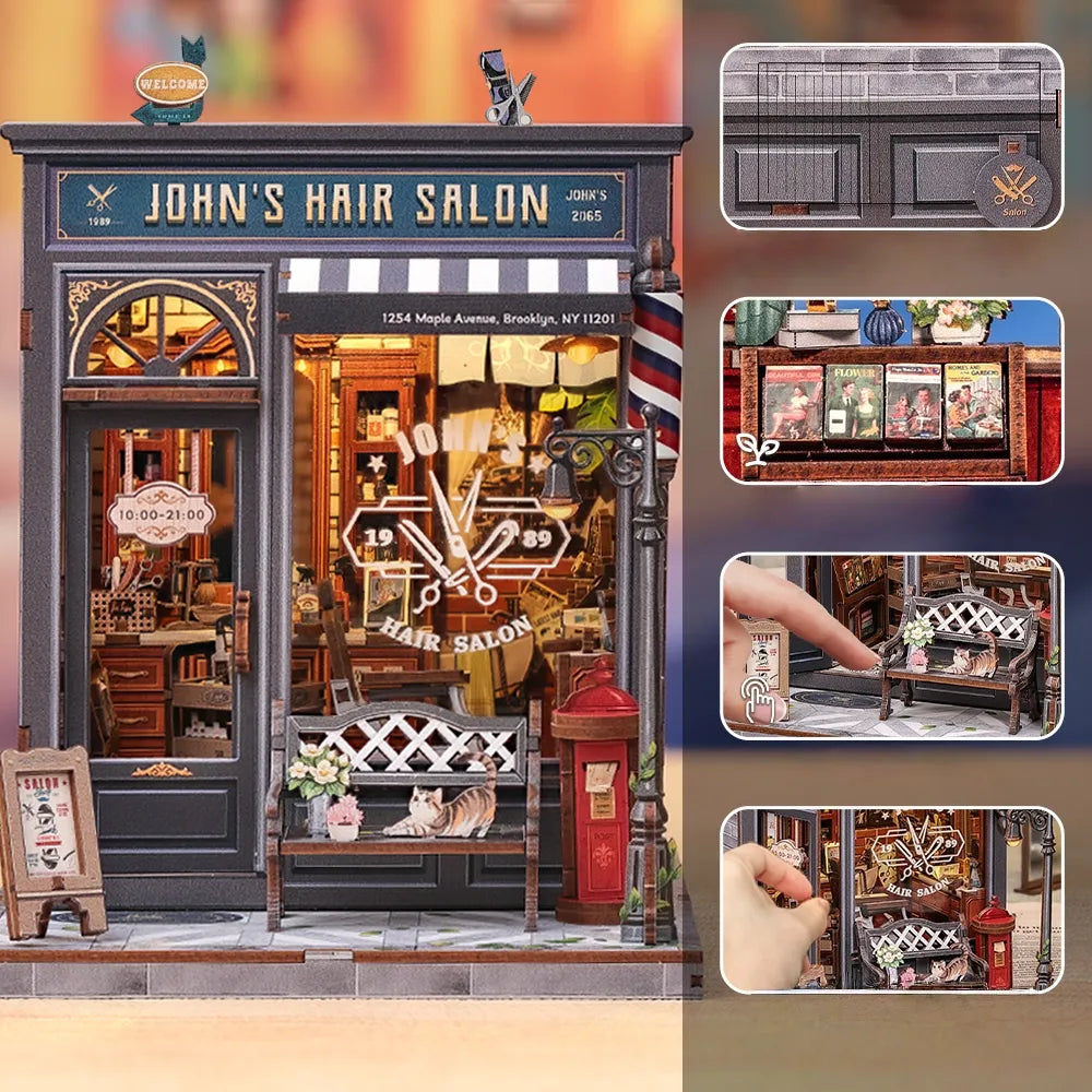 Book Nook - John's Hair Salon - CraftoyX