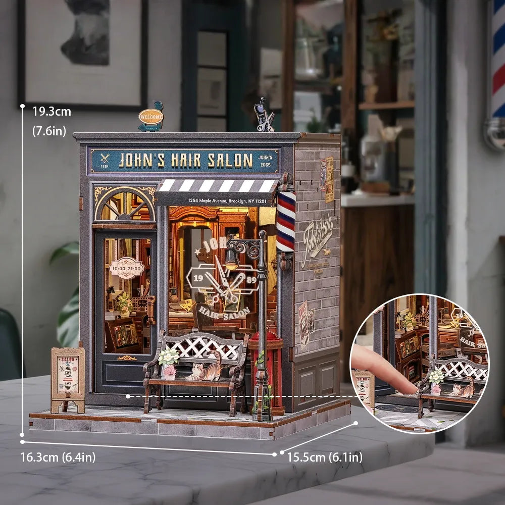 Book Nook - John's Hair Salon - CraftoyX