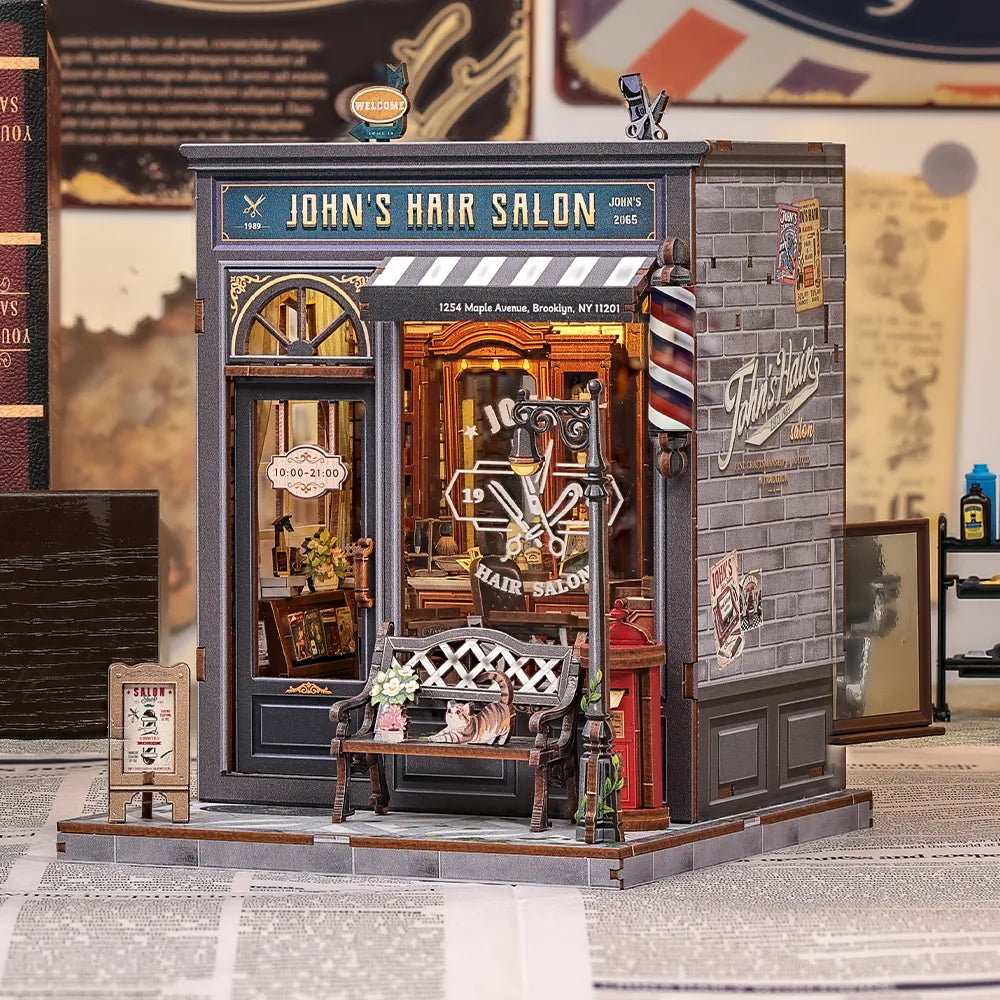 Book Nook - John's Hair Salon - CraftoyX