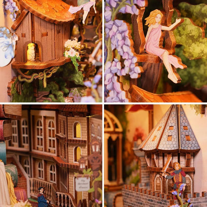 Shakespeare's Verse: Classic Literature LED Beginner-Friendly Book Nook Kit-CraftoyX