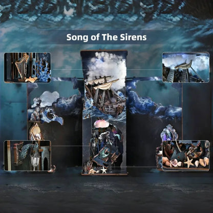 Book Nook - Song of The Sirens - CraftoyX