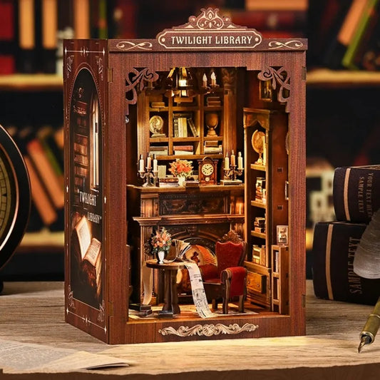 Book Nook - Twilight Library overall view with detailed scenery