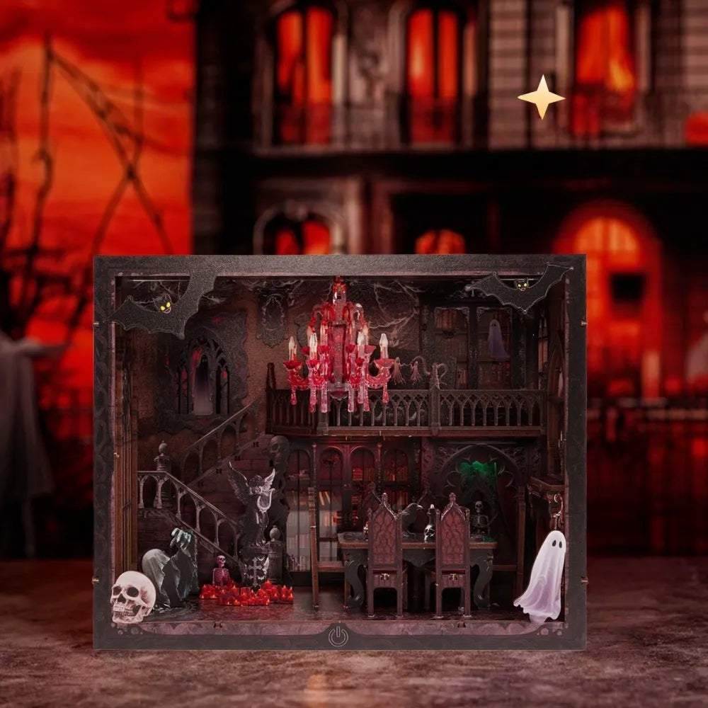 Booknook - Dark Family Pro Gesamtansicht mit detaillierter Szenerie