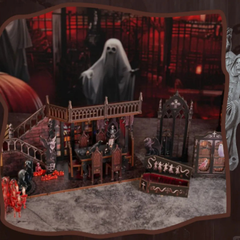 Nahaufnahme des Booknook - Dark Family Pro mit reichhaltigen Details