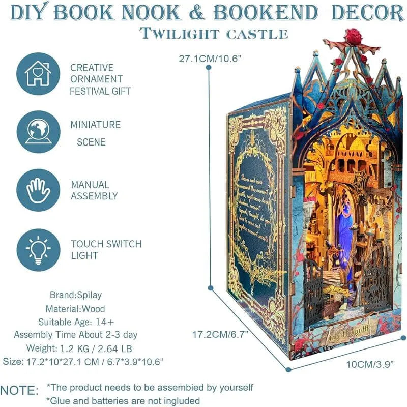 by craftoyx 3D Puzzles DIY Project Dimensions Twilight Castle