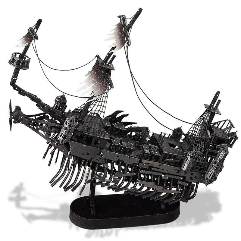 by craftoyx 3D ghost ship model full view