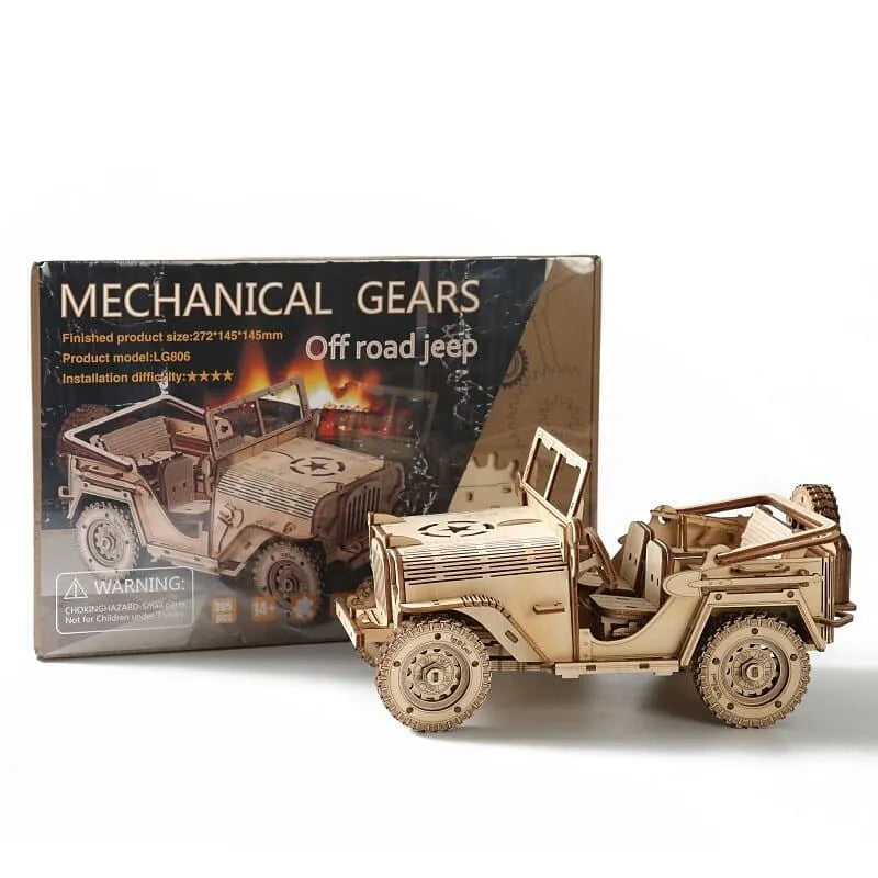 by craftoyx 3D jeep kit gifting ready package 