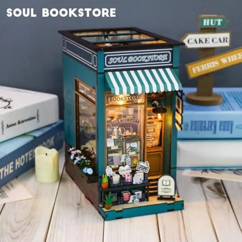 Book Nook Kits | Soul Bookstore - CraftoyX