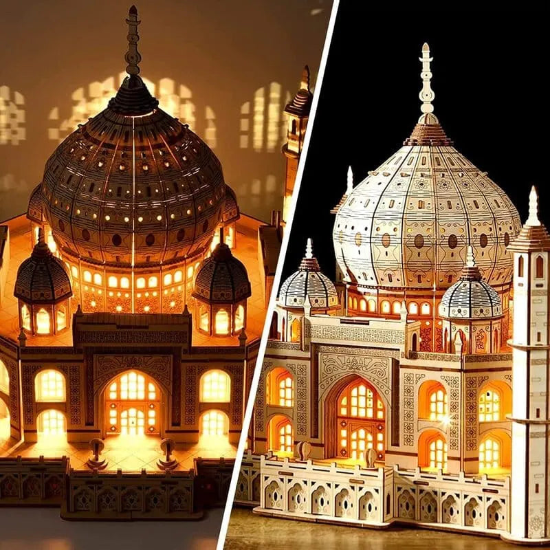 by craftoyx 3D puzzle Taj Mahal history enthusiasts choice