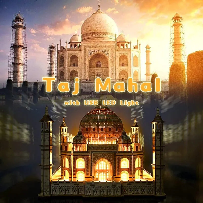 by craftoyx 3D puzzle Taj Mahal intricate design details