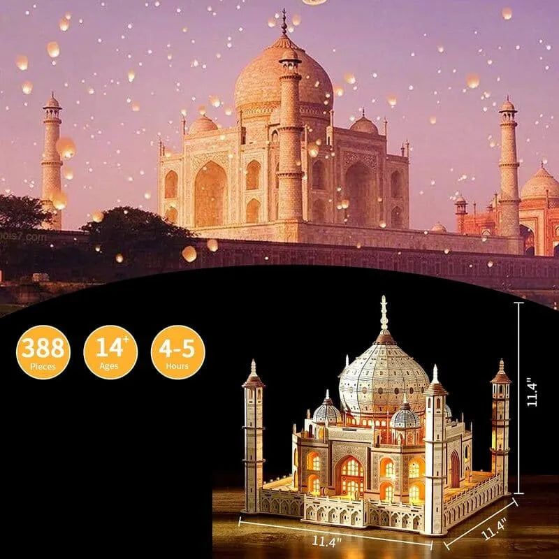 by craftoyx 3D puzzle Taj Mahal living room decor