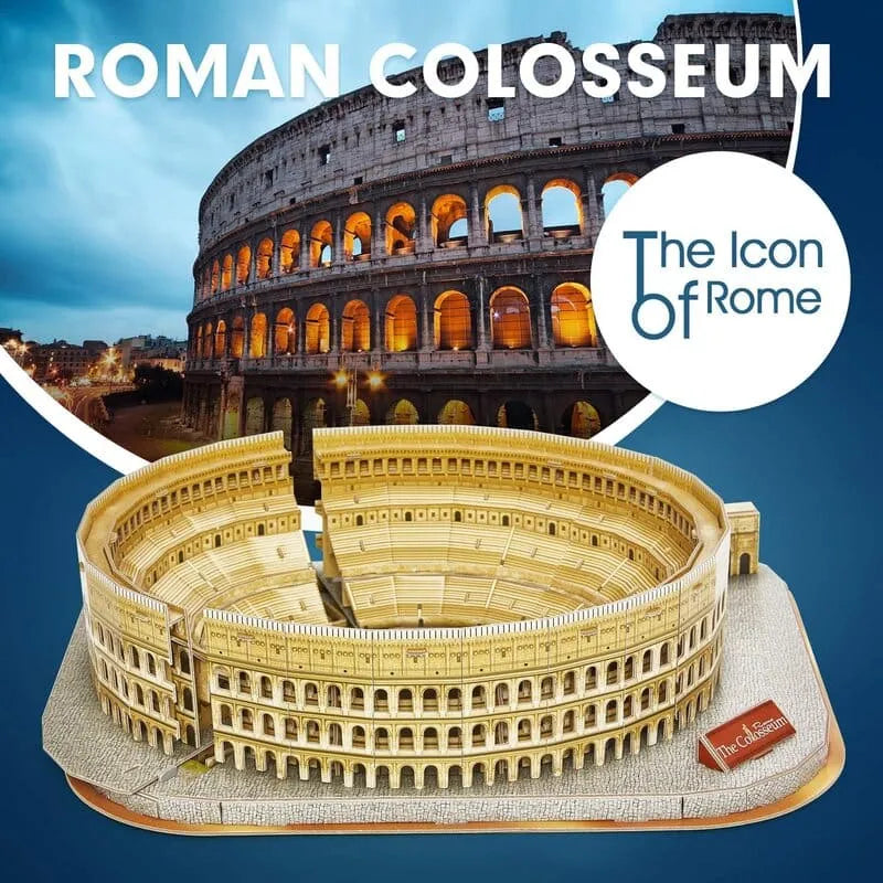 3D Puzzles | Rome Colosseum - National Geographic - CraftoyX