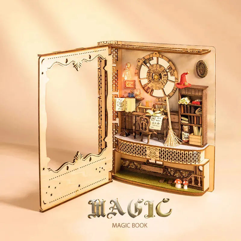 3D Magic Book | DIY Miniature Dollhouse and Photo Frame Kit - CraftoyX